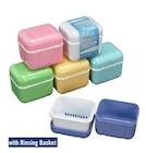 Denture Box Blue With Tray 12/Pk