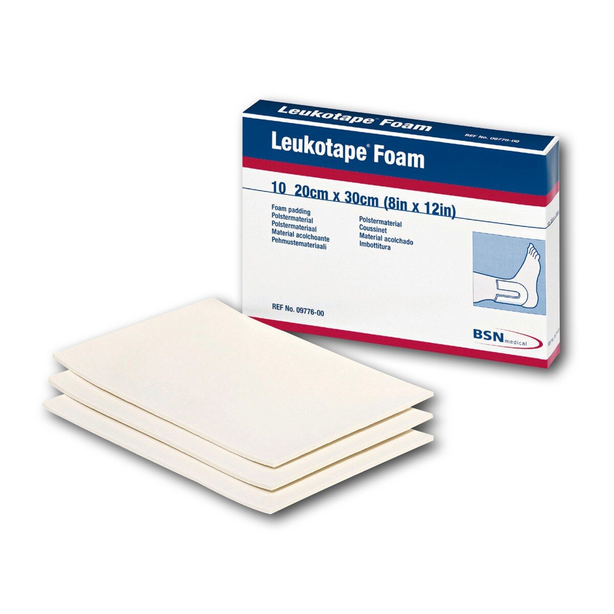 Leukotape foam - 10 stuks