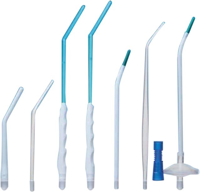 Afzuigtips - (3) Ergonomisch handvat met aspiratieregulator (tiplengte 15 cm), 10 stuks - 22.F6061