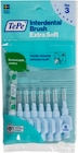 Tepe Interdentale ragers extra soft - standaardverpakking - Lichtblauw - x-fijn, Ø 0,6 mm, 8 stuks