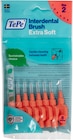 Tepe Interdentale ragers extra soft - standaardverpakking - Lichtrood - xx-fijn, Ø 0,5 mm, 8 stuks