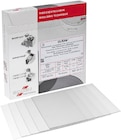 DURAN transparant - Vierkant - 125 x 125 mm, Dikte 1,5 mm, 10 stuks
