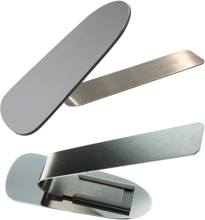 Fotospiegel met handvat - Lateraal T1, 11,7 x 4,5 cm