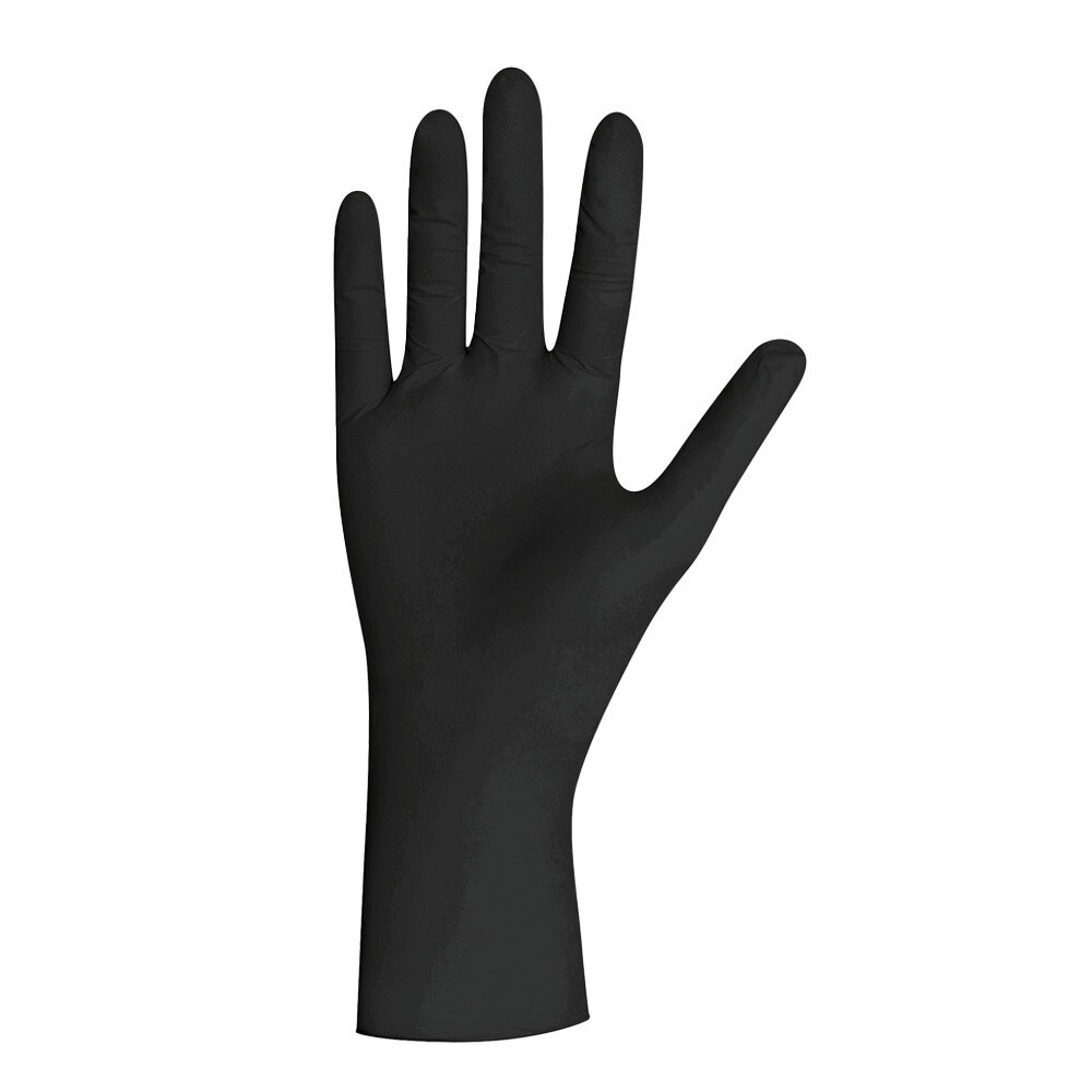 Unigloves Select Black Latex handschoen poedervrij - M - 100 stuks