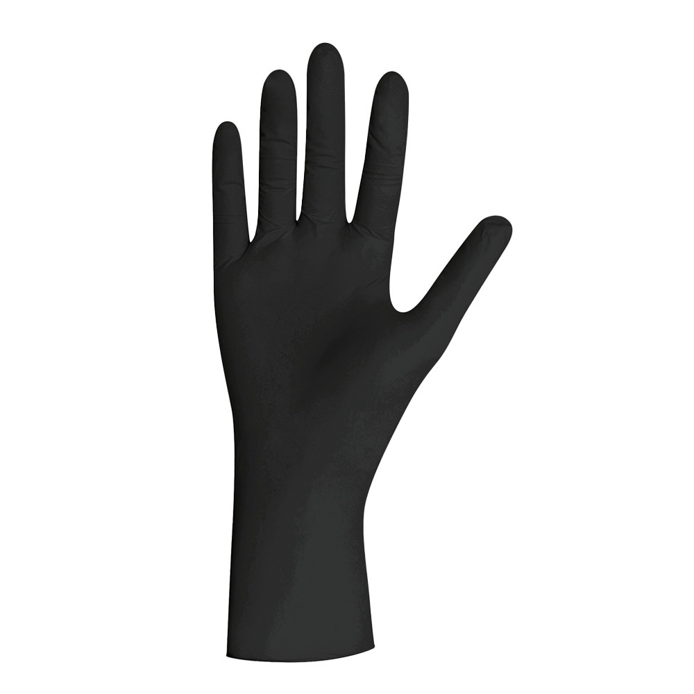 Unigloves Select Black Latex handschoen poedervrij - M - 100 stuks
