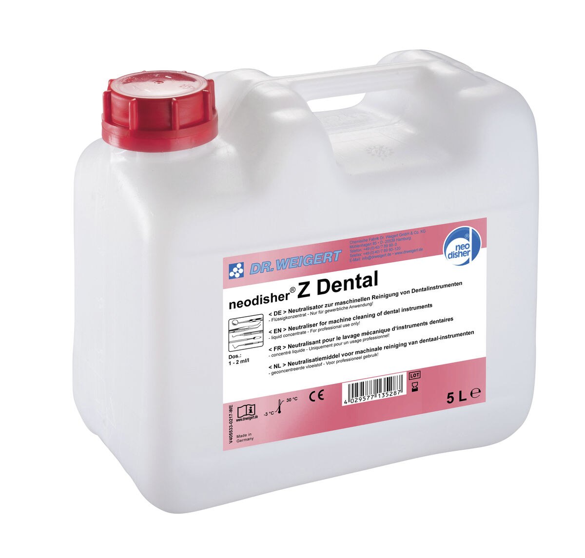 Neodisher - Z - Dental, Jerrycan 5 liter