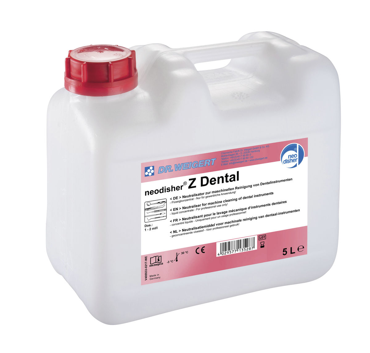 Neodisher - Z - Dental, Jerrycan 5 liter