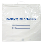 Patient Belongings Bag Transparent 20x18-1/2"