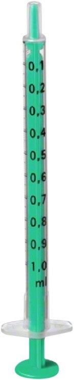 Inject-F Injectiespuit Luer 1ml - 9166017V, 100 stuks