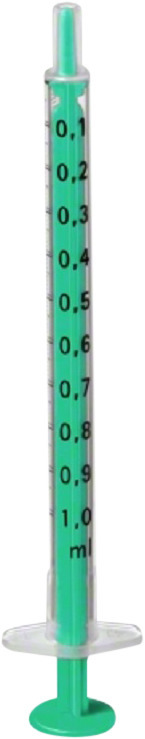 Inject-F Injectiespuit Luer 1ml - 9166017V, 100 stuks