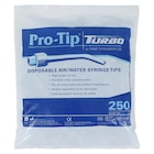 Pro-Tip Turbo Air / Water Syringe Refill White 250/Bg