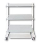 Cart - 79 x 66 x 56 cmInclusief 3 glazen bladen, 60 x 50 cm. F27125