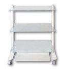 Cart - 79 x 66 x 56 cmInclusief 3 glazen bladen, 60 x 50 cm. F27125