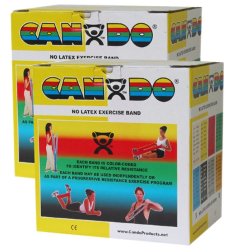 CanDo Exercise Band 50yd Yellow X-Light