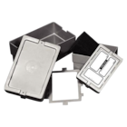 Mailer Box Plastic 6" x 3 3/4" x 3 1/4" Ea