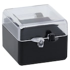 Rigid Box Plastic 1" x 1" x 3/4" 1000/Pk