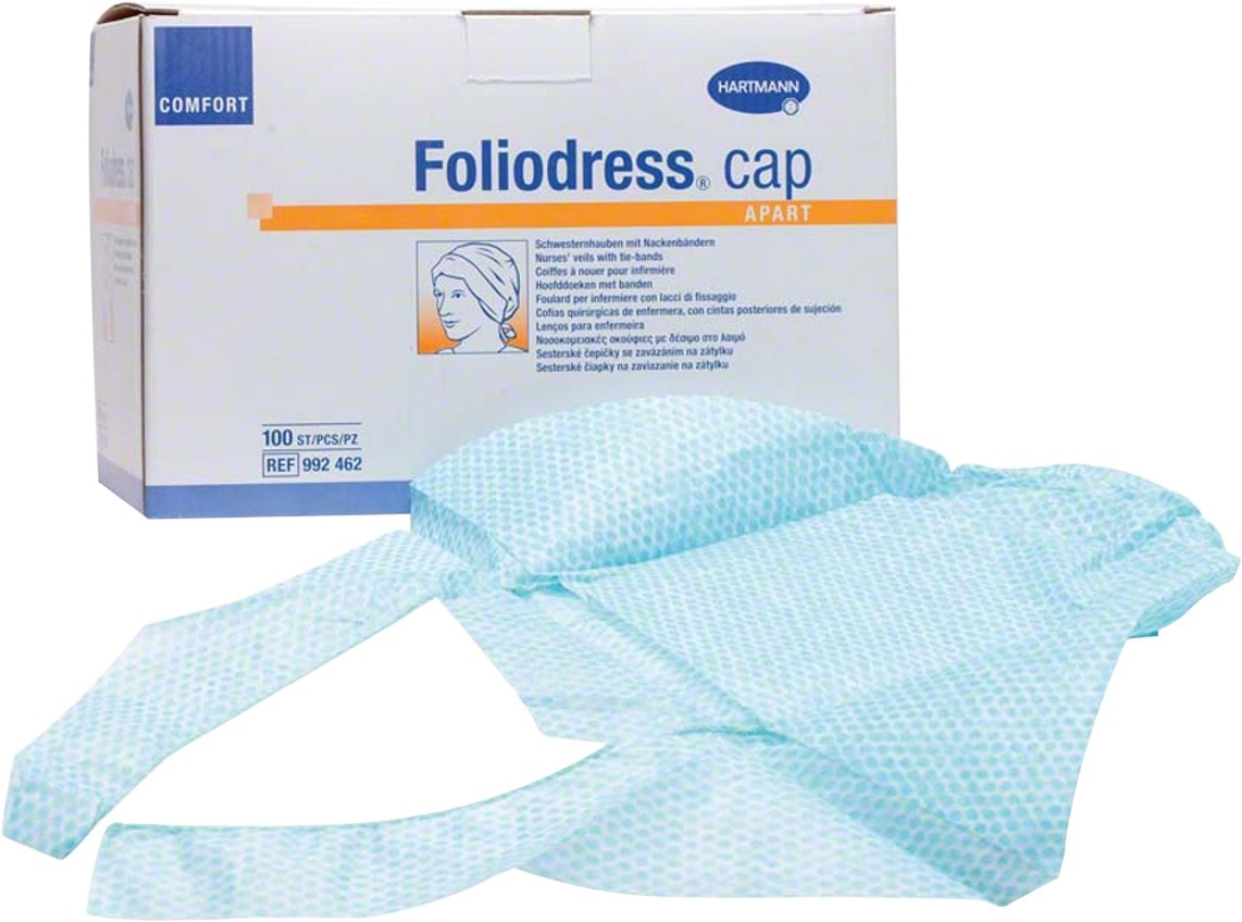 Foliodress Cap Apart - per 100 stuks