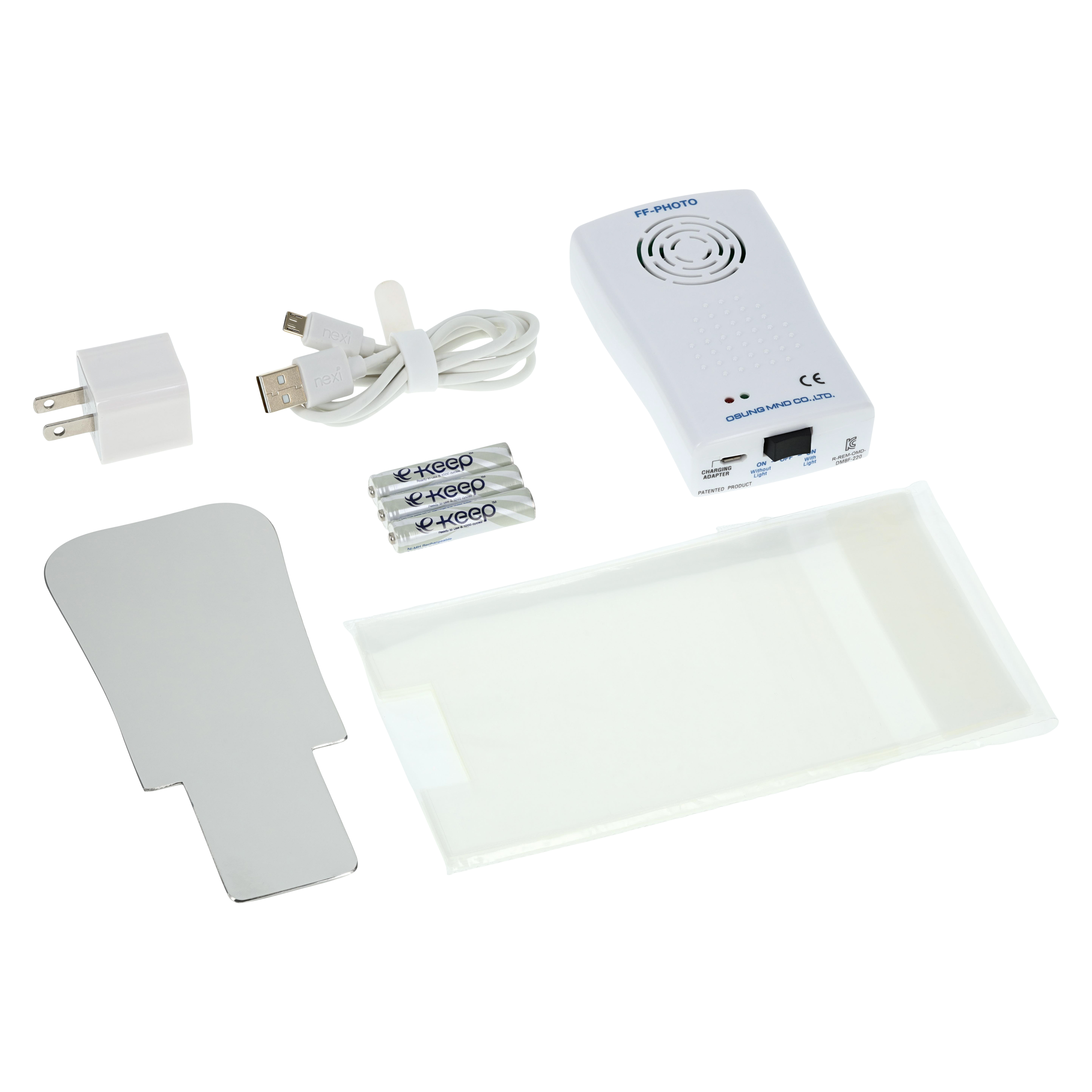 Dental Photo Mirror Fog-Free Adult #1 Complete Unit Ea