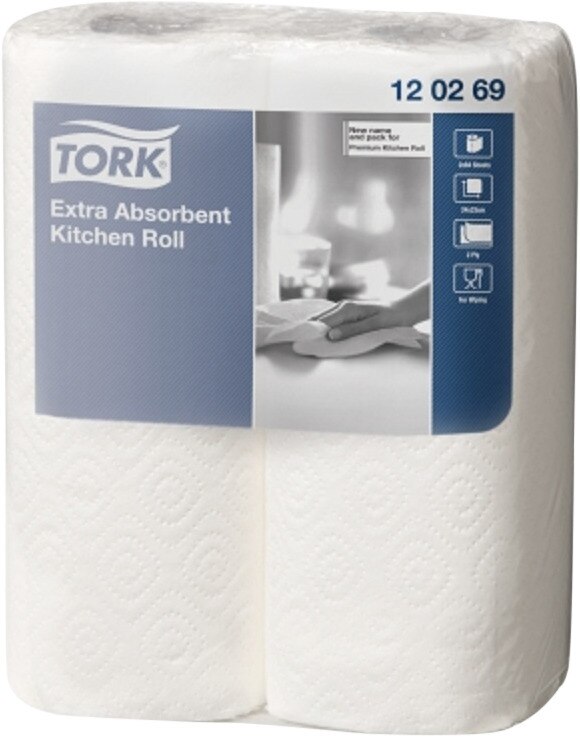 Tork Keukenrollen - Verpakking, 24 rollen