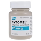 Cytomel Tablets 25mcg Bottle 100/Bottle Each