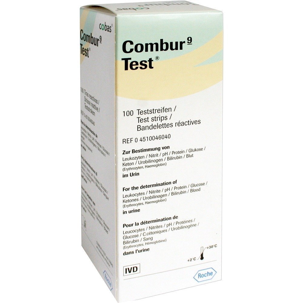 Combur 9 - 50 stuks