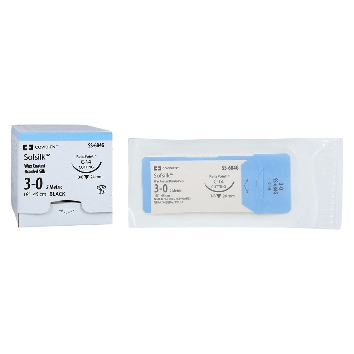 Sofsilk SS-684G Suture Type Suture - Henry Schein