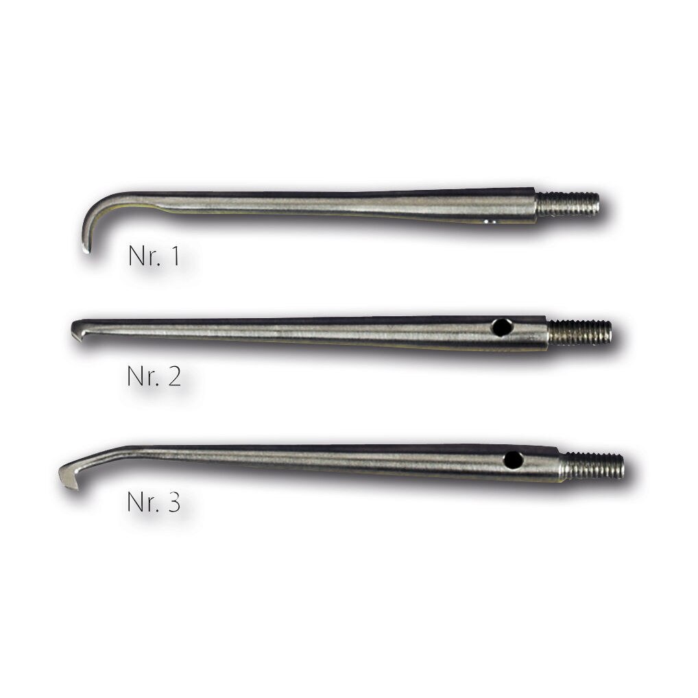 Crown Click De Luxe, tips - Nr. 3, kort met hoek