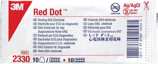 Red Dot 2330 tab-elektrode - 100 stuks