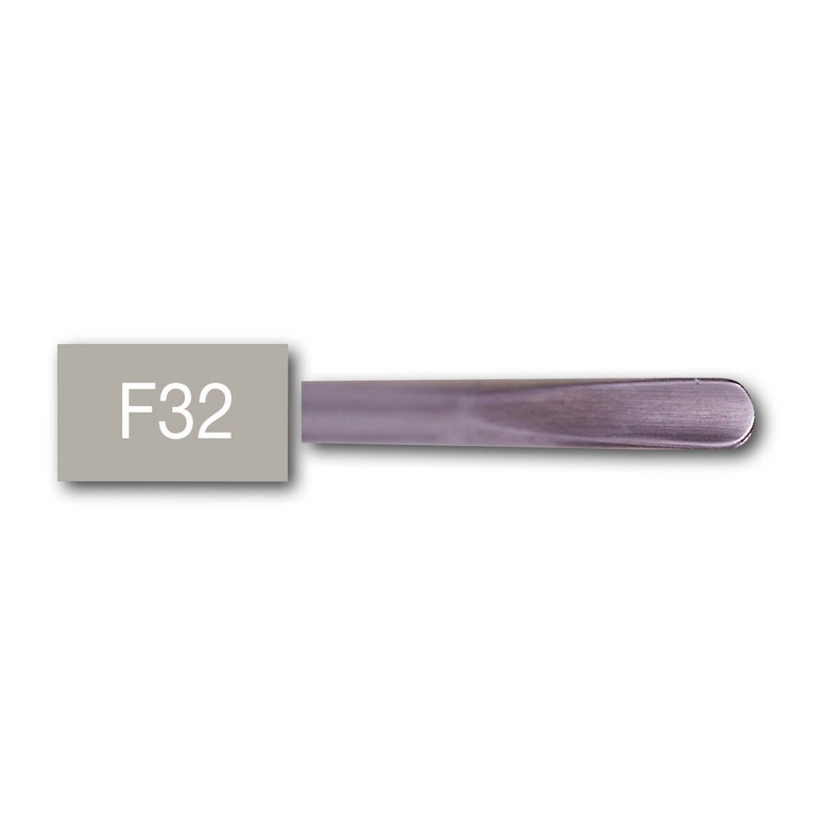 Luxator - Forte Elevator - F32, recht, 3,2 mm, grijs