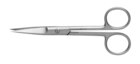 Chirurgische schaar, gebogen sp/sp - BC441 11,5cm