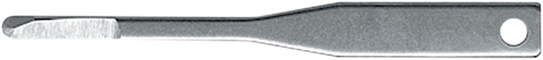 Scalpelmesjes micro - MIM64 Single Edge, 12 stuks