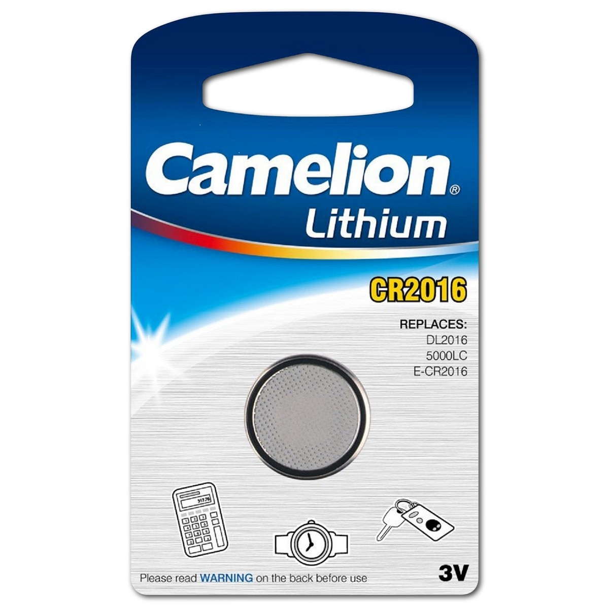 Batterij Camelion Lithium 3V - CR2032, per stuk