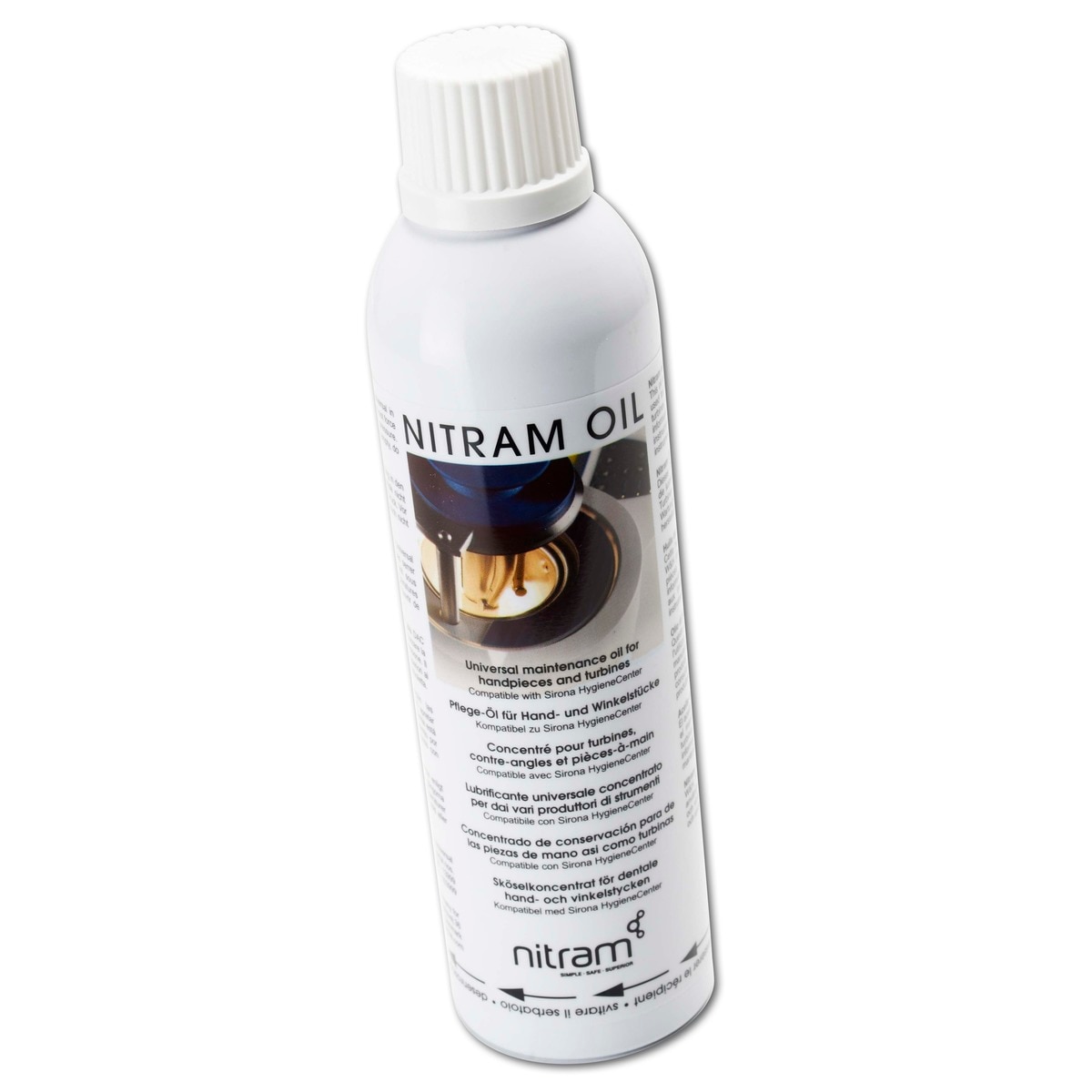 DAC Universal smeermedium Nitram Oil #1 (wit) - Bus, 200 ml