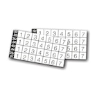 Mtwo controlestickers - Verpakking, 16 stuks