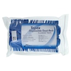 Topex Dual Arch Fluoride Trays Foam Large w/ Lckng Hdls Blue Disposable 50/Pk