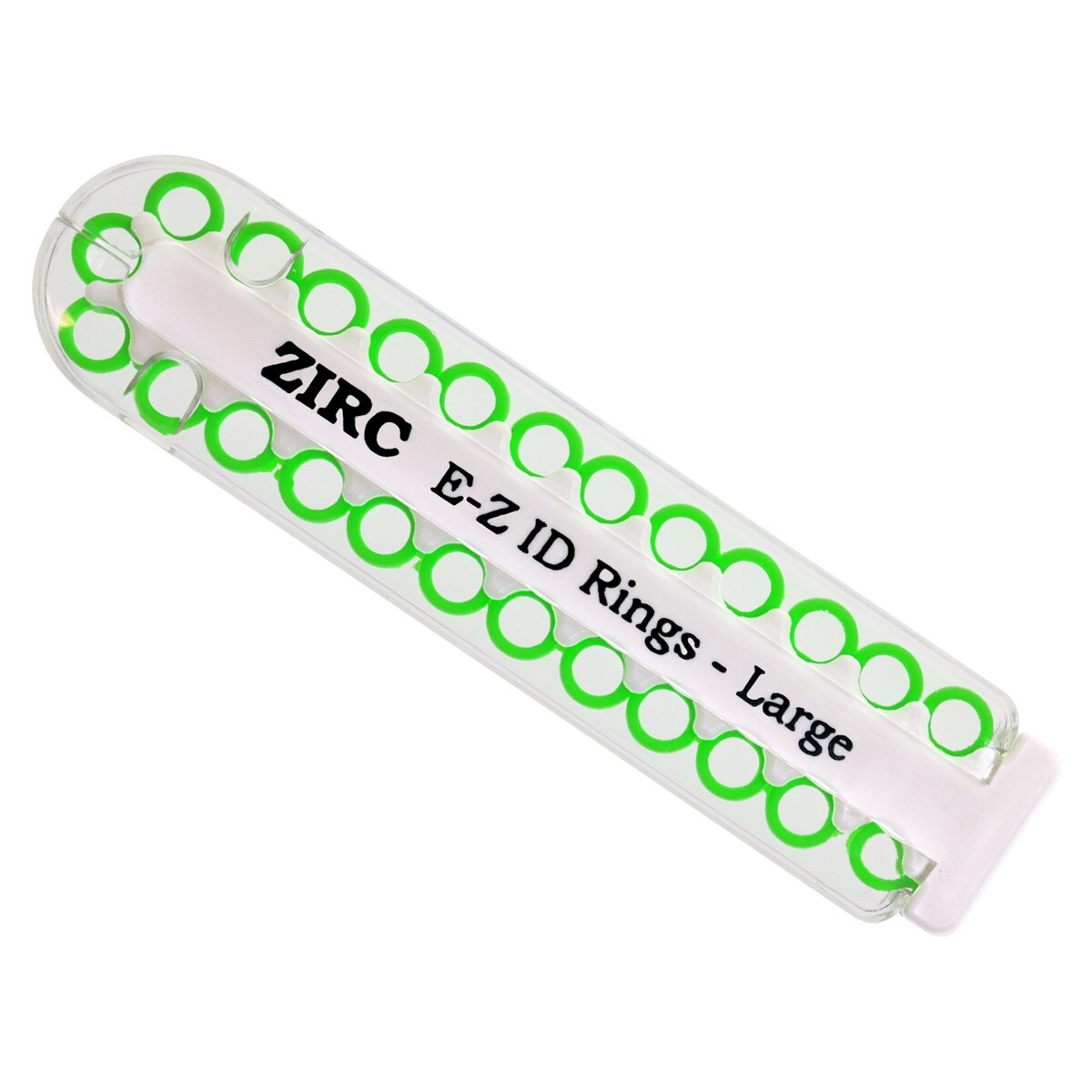 E-Z ID markeringsringen Large Ø 6 mm - enkelverpakking - Neon groen 70Z200P