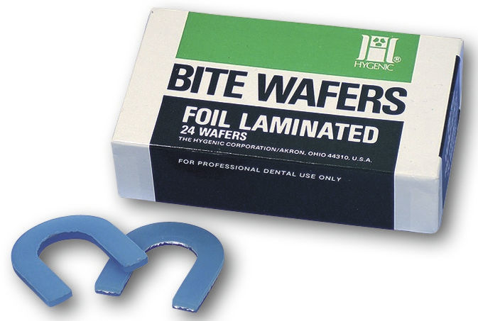 Hygenic Bite Wafers - Blauw, 24 stuks