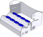 Borenstandaard Ergo Plug - 8 gaten, blauw