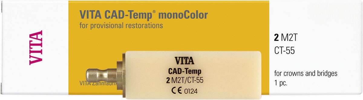 Vita CAD-Temp monoColor CT-55 - 2M2T - 2 stuks