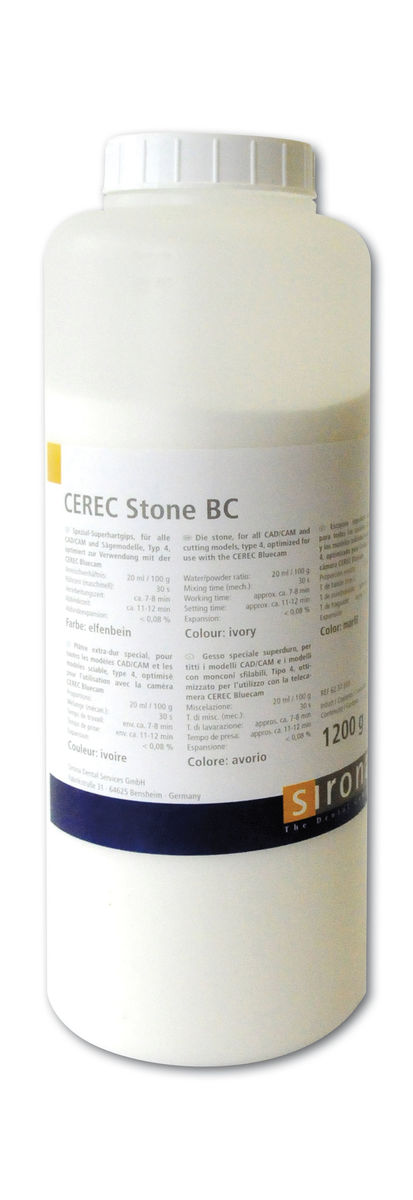 Cerec Stone BC - Verpakking, 2x 1,2 kg