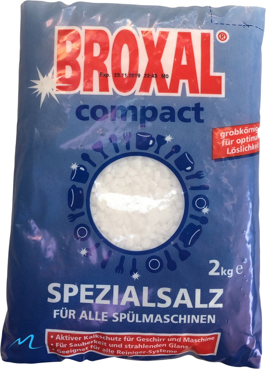 Broxal Regenereerzout compact - Verpakking, 6x 2 kg