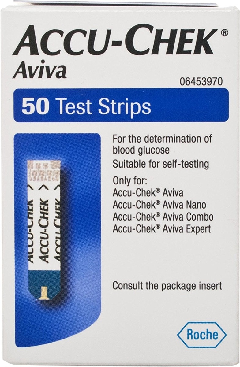 Accu-Chek Aviva teststrips - per 50 stuks