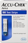 Accu-Chek Aviva teststrips - per 50 stuks