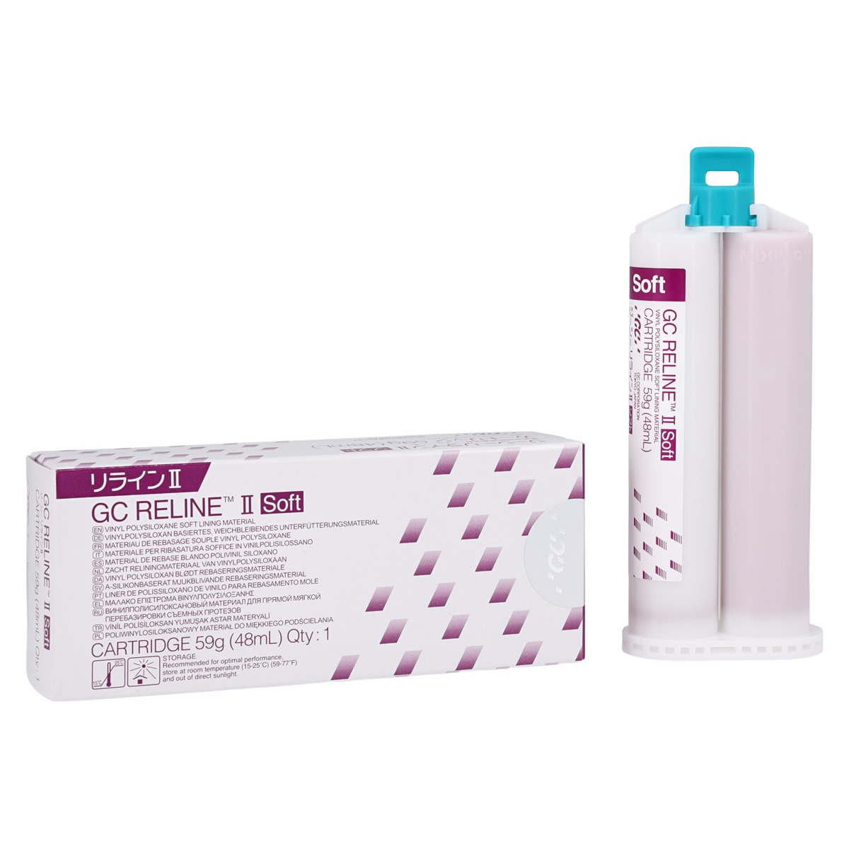 Gc Reline Extra Soft GC Reline II 010264 Soft Liner Type Soft Liner - Henry Schein