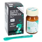 GC Fuji II LC Glass Ionomer Powder A1 Pedo Refill 15gm/Ea
