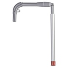 Gordijnarm RTI - aluminium, lengte: 160 cm