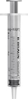 Injectiespuit 3-delig, luer - 3ml, per 100 stuks