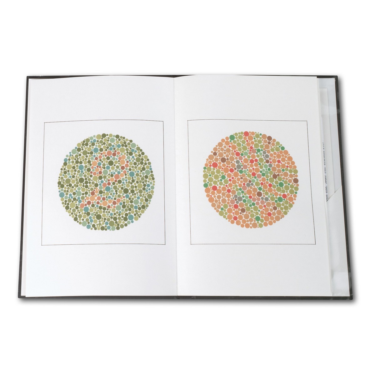 Ishihara kleurentest - met 14 platen