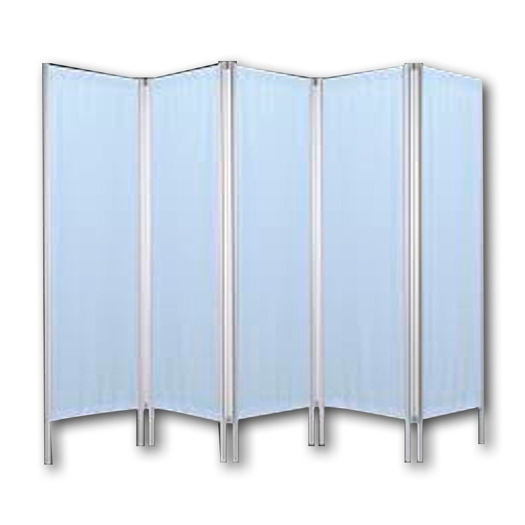 Kamerscherm RLP - 5 delen: 170 x 250cm, met wielen (hxb)