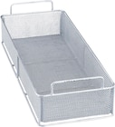 Inzetten en toebehoren voor Thermo-desinfector - Zeefkorf 1/2 maaswijdte 1,7 mm - E 379 (H 80 + 30, B 180, D 445 mm)